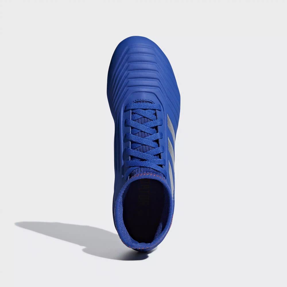 Adidas Predator 19.3 Firm Ground Tacos de Futbol Azules Para Niña (MX-99404)